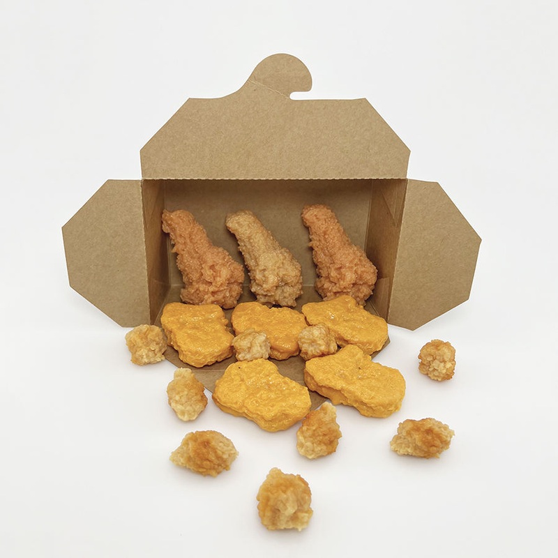 Wholesale Recyclable Fried Chicken Grease-Proof Custom Logo Design Food Grade Paper Boxes for Food Packaging – Greaseproof Box and Custom Logo Box price