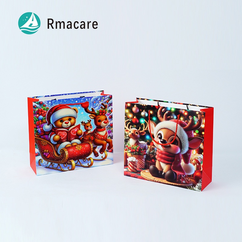 Biodegradable Clothing Gift Packaging Paper Bag with Customizable Print – Christmas Bags and Gift Bag price