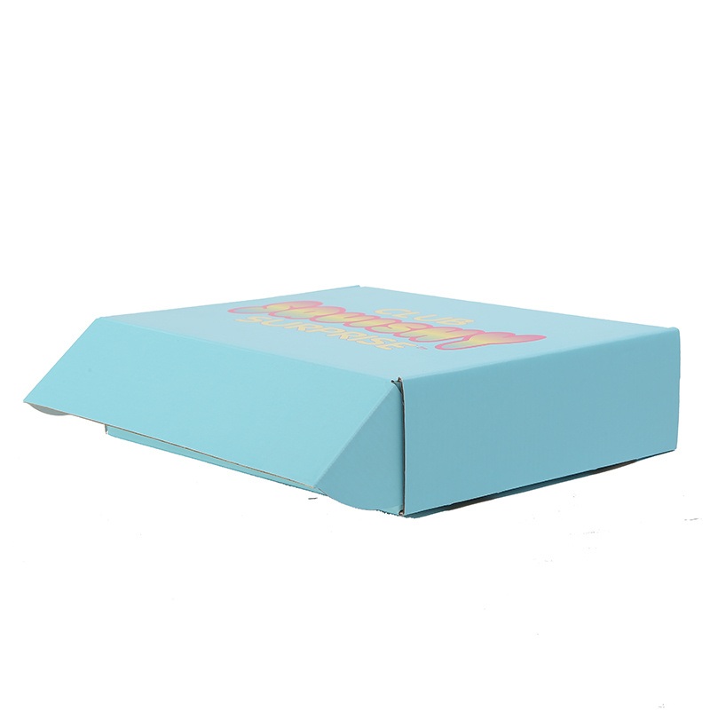 Customized Paper Box with Rainbow Printing Logo – Custom Box and Food Box price