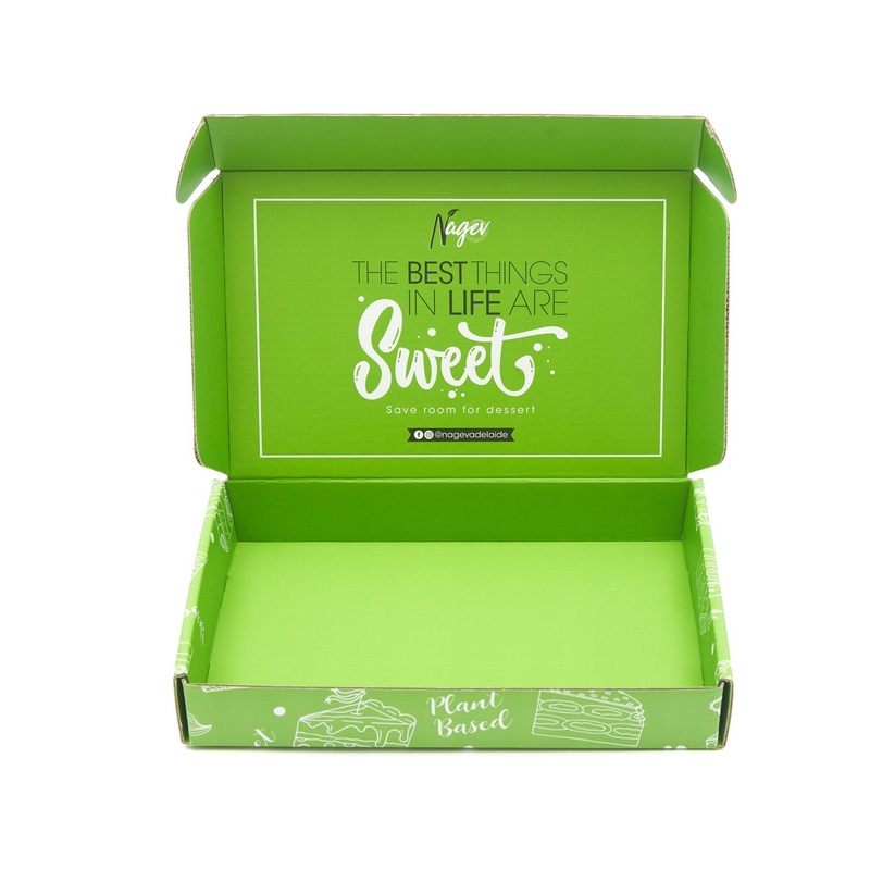 High Quality Private Logo Two Side Printing Green Color Corrugated Shipping Paper Box – Kraft Paper Box and Gift Boxes price