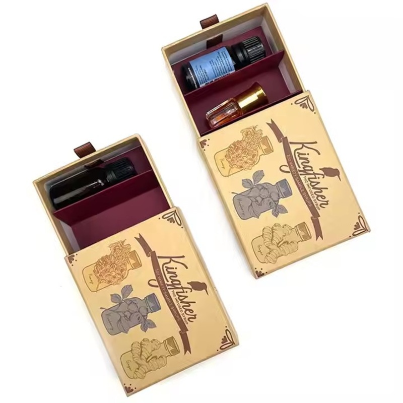 Luxury Handmade Empty Fragrance Packaging Recycled Paper Perfume Bottle with Box Book-Shaped Rigid Cardboard Box – Cardboard Gift Box and Essence Packaging Box price