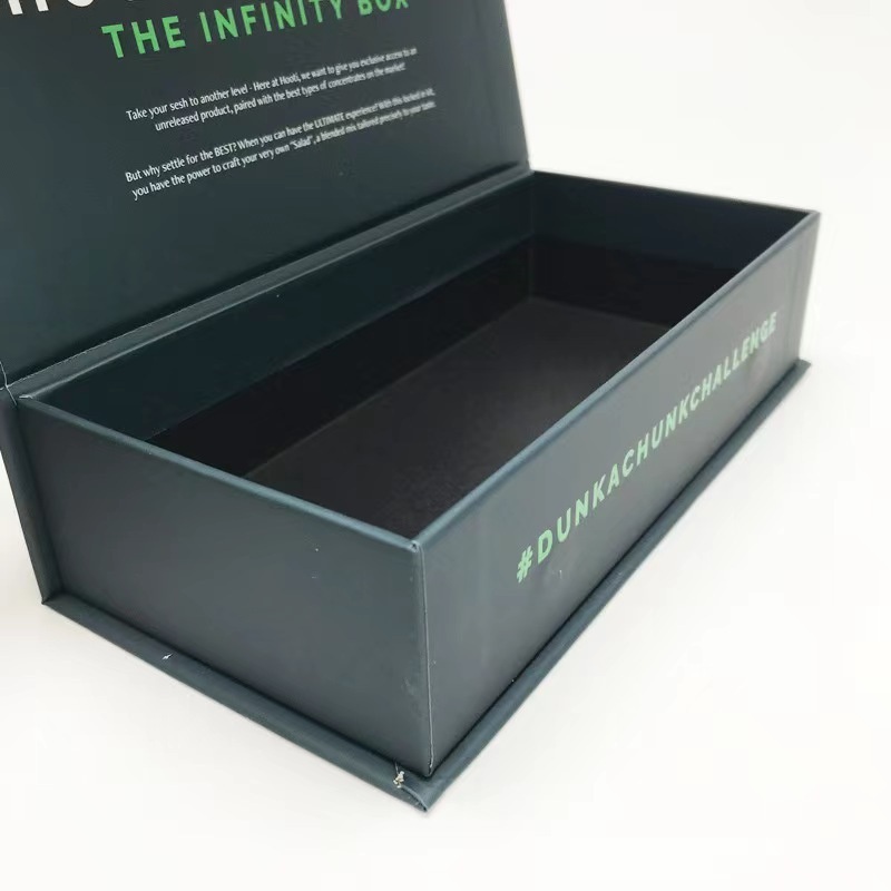 Printing Box Gift Box High-Grade White Card Color Box Corrugated Aircraft Box Hot Stamping Folding Button Bottom Box – Box and Packing price