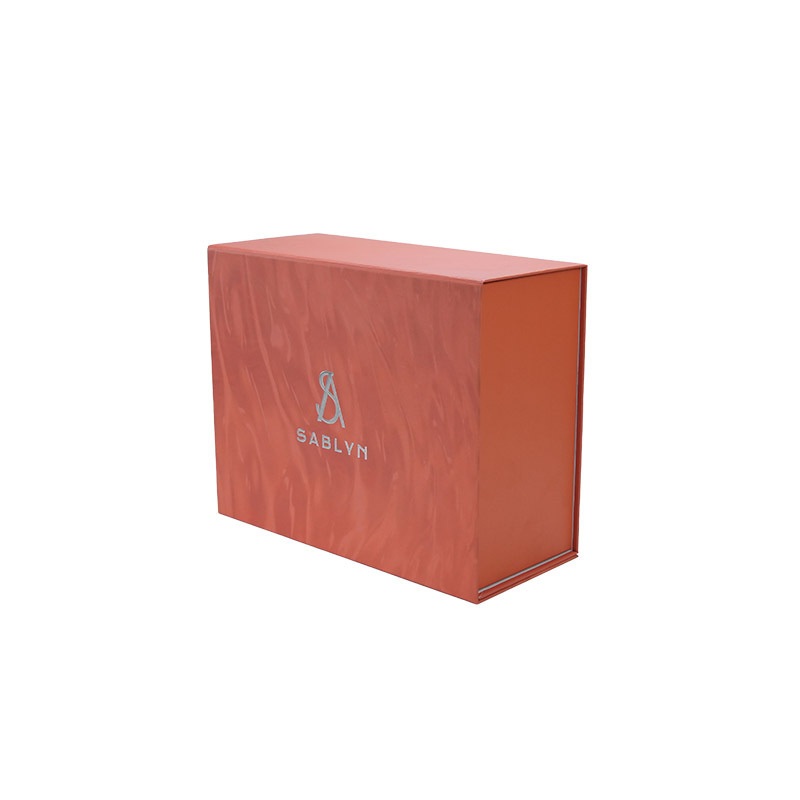 Red Color Rigid Flat Reasonable Price Magnetic Box Folding for Packaging Ribbons Paper Gift Box – Paper Gift Box and Gift Box price