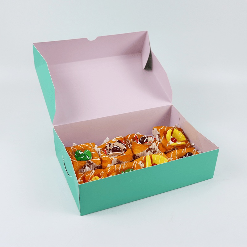 Colorful Donut Boxes for Kids Parties Featuring Mochi Donuts and Cookies – Donut Box Cake Box and Dessert Box price