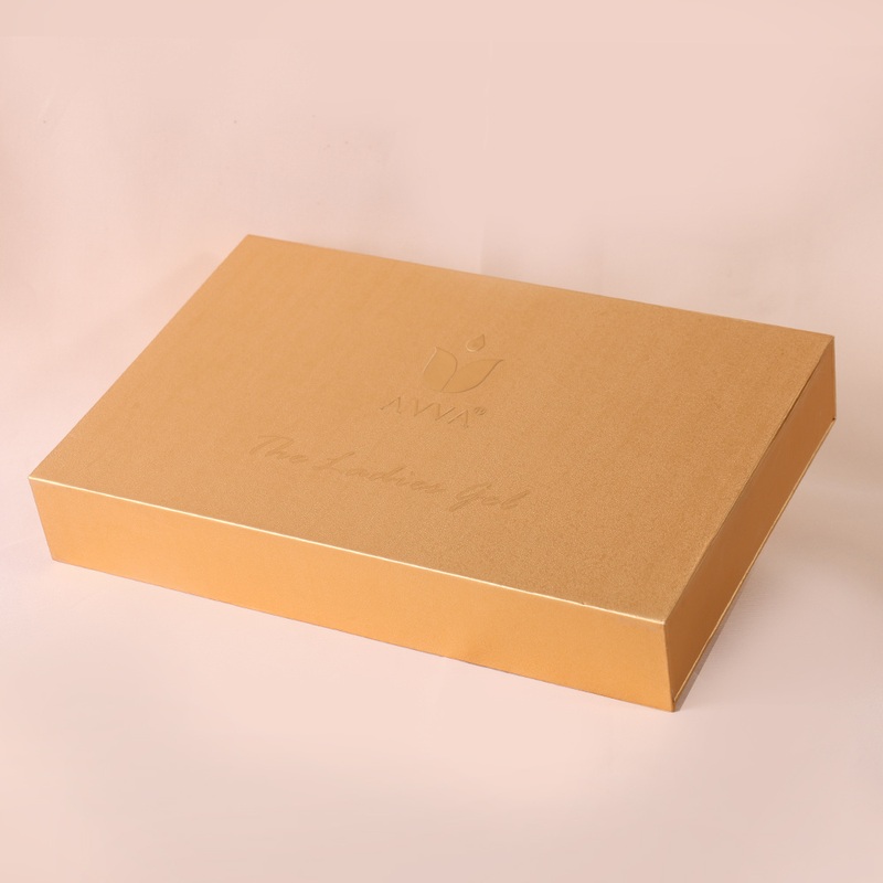 Luxury Custom Logo Golden Paper Rigid Cardboard Exquisite Perfume Packaging Gift Box – Perfume Box Packaging and Golden Color Paper Box price