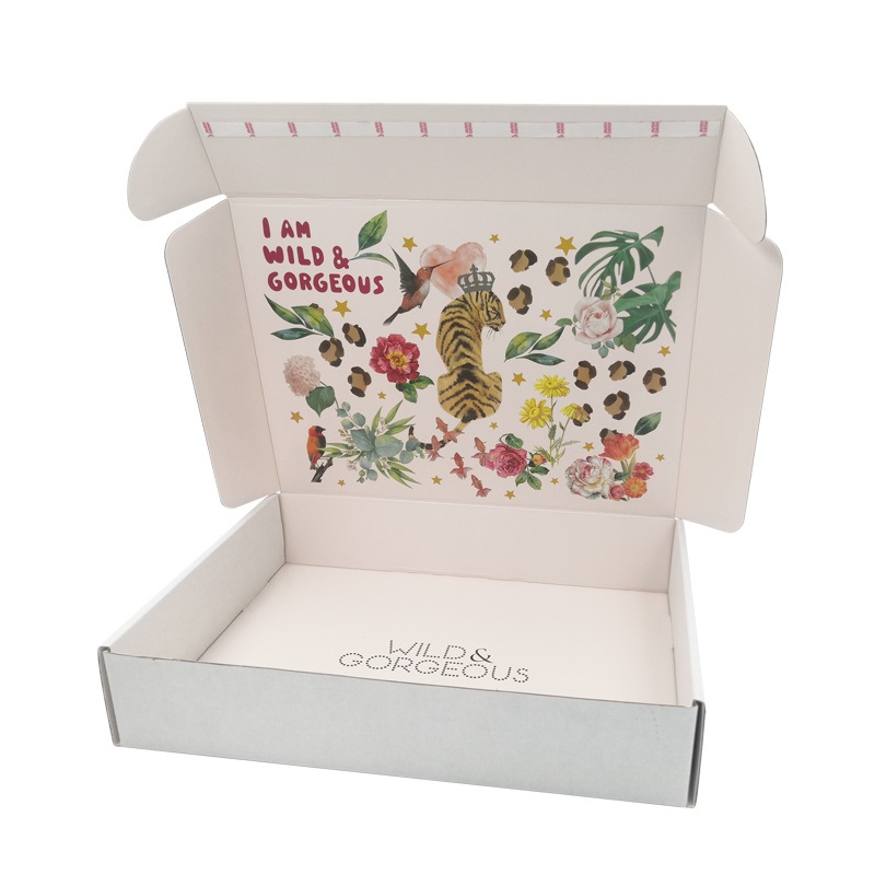 Satisfaction Guaranteed Custom Logo White Simplicity Corrugated Mailer Box Cardboard Boxes for Shipping – Corrugated Boxes and Mailing Boxes price