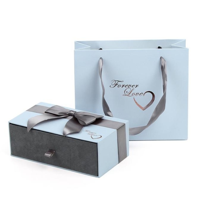 Wholesale Drawer Box Gift Box Package Box with Paper Bag – Package Box and Jewellery Box price