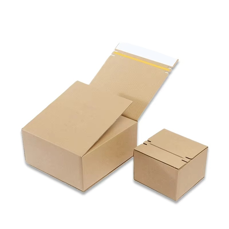 Custom Cardboard Commerce Adhesive Tear Strip Open Postal Self Seal Mailer Box – Tear Box and Mailer Box price