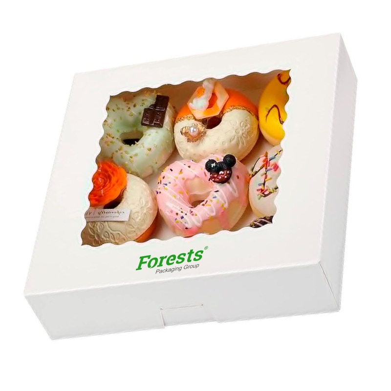 Custom Design Food-Grade Ivory Cardboard Box for Cake and Cookie – Color Box and Food Packaging price