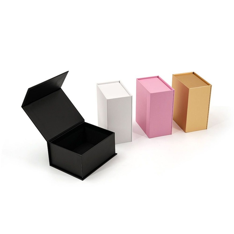 Luxury Small Varnish Cardboard Magnetic Gift Box 2mm Thickness Black Paper Packaging with Magnet Closure Lid for Christmas Gift – Custom Box and Gift Box price