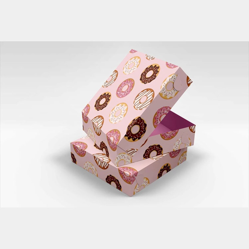 New Material Factory Price Paper Donut Single Packaging Custom Food Mini Gift Cake Kraft Board Cardboard – Cardboard Box and Custom Box price