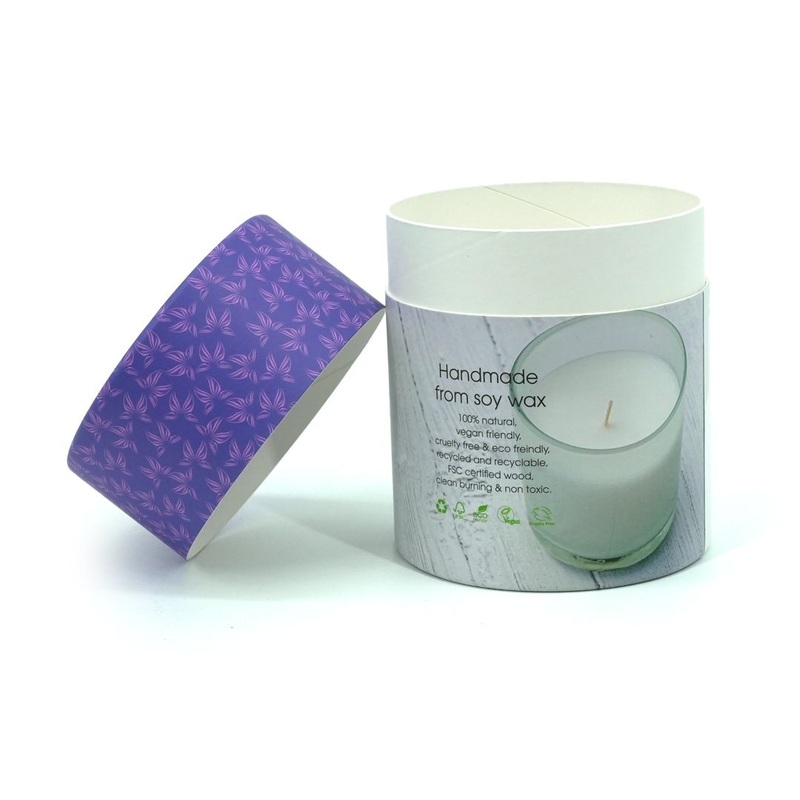 OEM Custom Printing Cardboard Tube Round Candle Box Cylinder Candle Paper Tube Packaging – Round Candle Tube and Paper Tube price