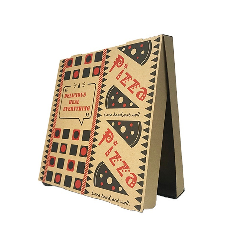 Premium Quality Pizza Box Paper Corrugated Box for Pizza Packing Food Grade Wholesale Customized ODM – Pizza Boxes and Corrugated Box for Pizza price