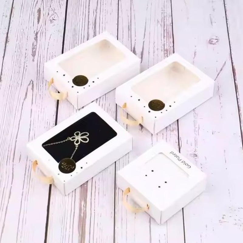 PVC Window Box Rigid Boxes Transparent Kraft Paper for Jewelry Packaging – Jewelry Box and Cosmetic Box price
