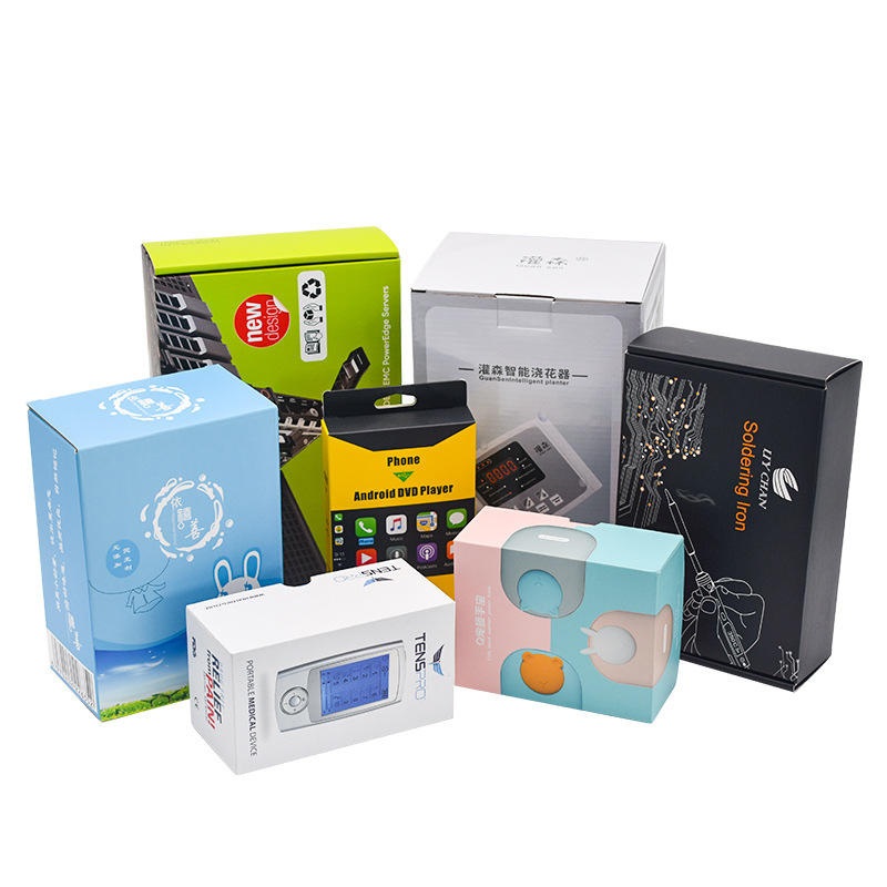 White Card Brown Kraft Recycled Paper Packaging Box Fd20250715L – Custom Printed Size Earphone Boxes Cardboard and Paper Box price