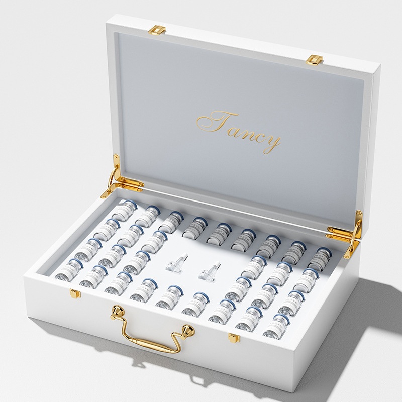 Wholesale High Grade Cosmetic Packaging Box Mask Freeze-Dried Powder Set Box Exquisite Skincare Flip Portable Gift Box – Skincare Flip Portable Gift Box and Cosmetic Bottle Box price