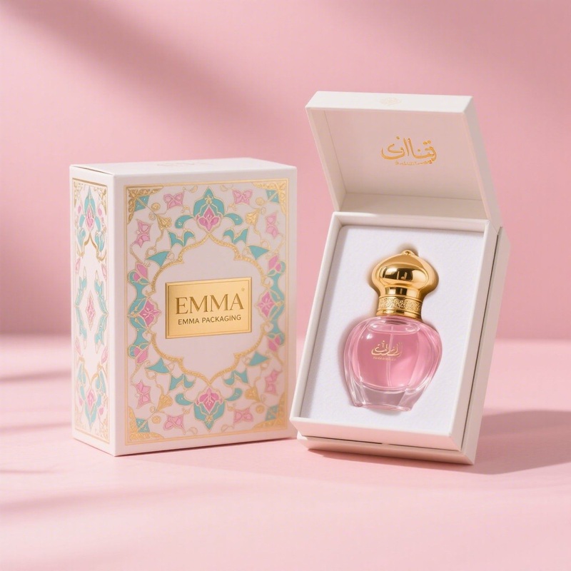 Bolsas Promotional Perfume Box with 24 Hours Free Ai Design Service – Arabic Perfume Box and 8ml Perfume Box price