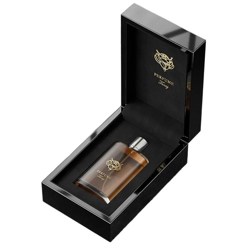 Customized High-End Wooden Lacquered Perfume Gift Box Packaging – Packaging Box and Perfume Box price