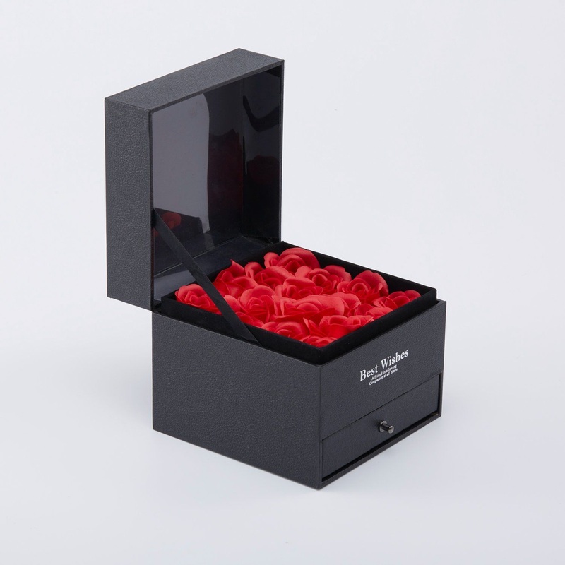 Facotry Wholesale Price Jewellery Box Gift Box Flower Box Drawer Box Paper Box – Packaging Box and Offset Printing price