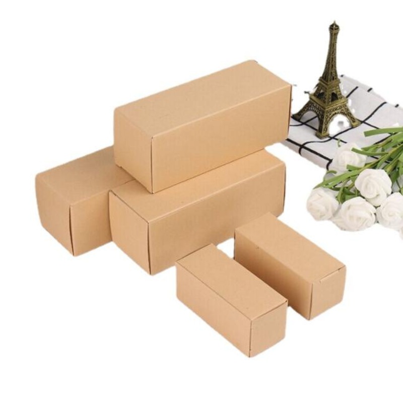 Prompt Goods 3*3*8cm Mini Folding Small Paper Gift Box – Small Paper Gift Box and White Paper Box price