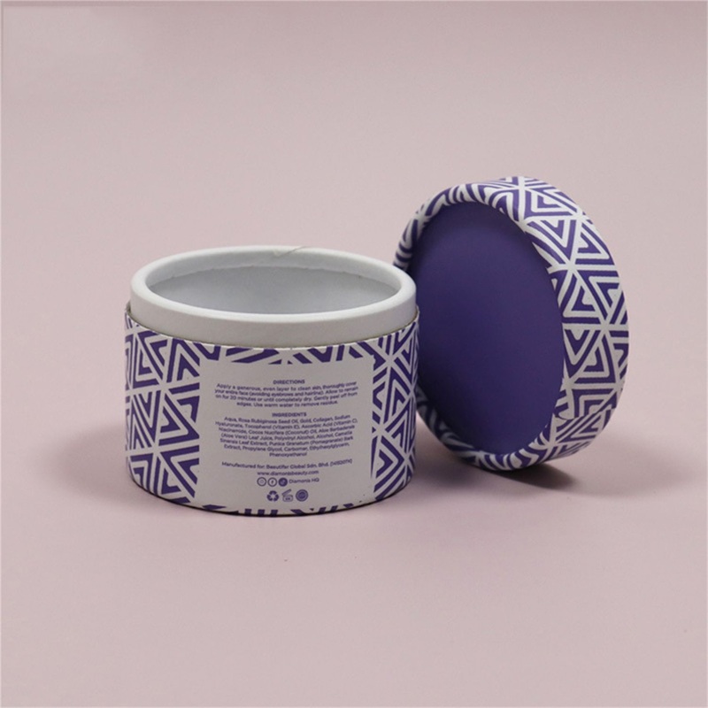 Round Cosmetic Kraft Paper Tube Box UV Perfume Paper Tube for Glass Dropper Bottle – Paper Tube and Packaging Tube price