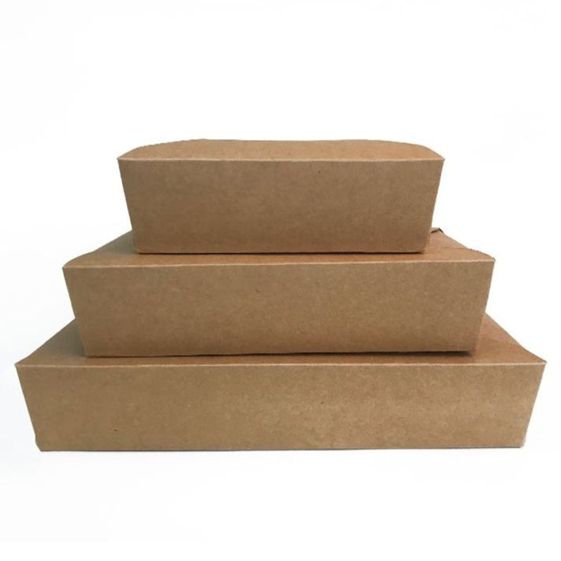 Takeaway Biodegradable Printed Food Grade Paper Box Fast Hot Food Packaging – Lunch Box for Food and Chicken Box price