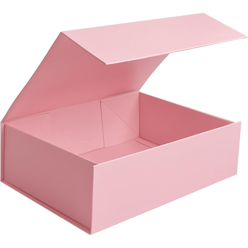 Custom Logo Printed Foldable Cardboard Packaging Luxury Gift Boxes Rectangle Collapsible with Magnetic Closure Lid for Wedding Christmas Halloween Birthday – Foldable Box and Magnetic Box price