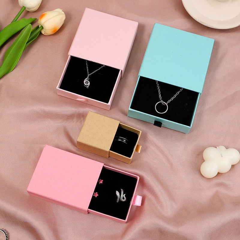 Custom Luxury Rectangle Drawer Boxes Mini Crafts Cardboard Present Packaging Boxes for Business Soap Jewelry Candy Weeding Party Favors – Drawer Paper Box and Pull out Perfume Box price