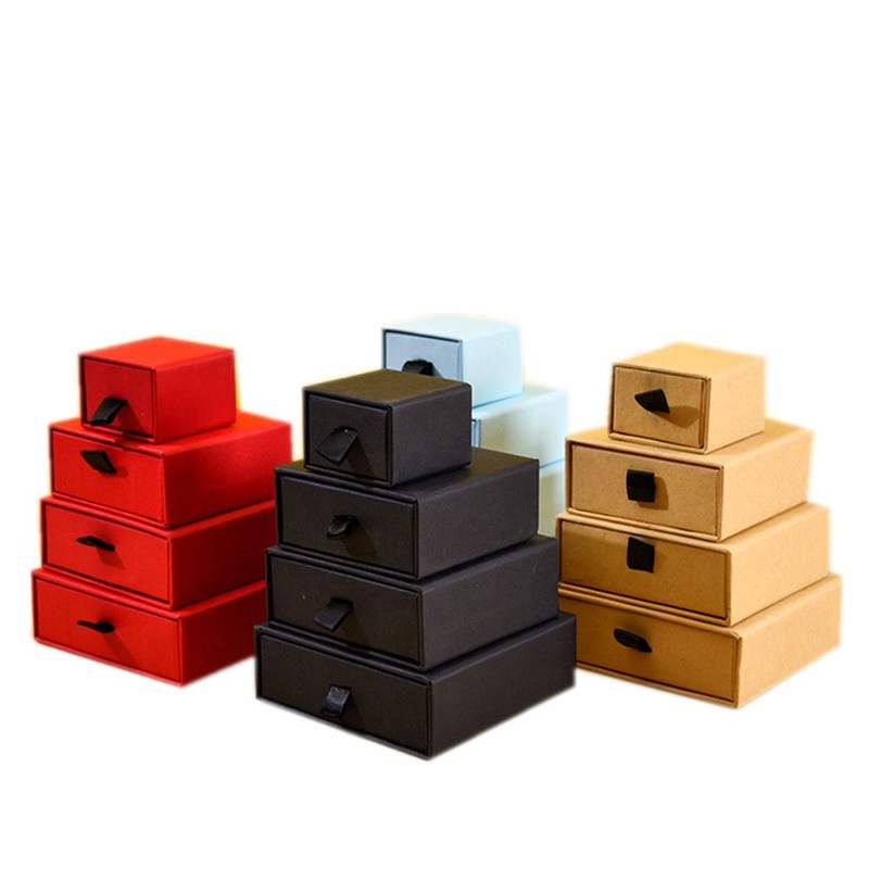 Luxury Jewelry Box Eco-Friendly Cardboard Packaging with Custom Logo Drawer-Style Paper Packaging for Jewelry Boxes – Jewelry Box and Mini Travel Jewelry Box price