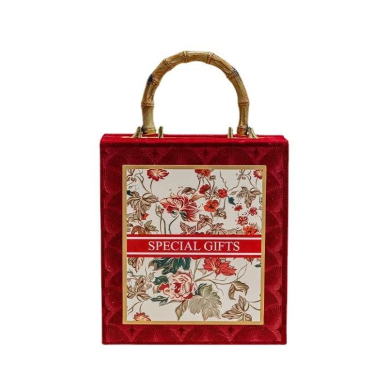 Mystic Garden Red Gift Box Empty Box Wedding Birthday Gift Box – Fancy Gift Boxes and Empty Gift Boxes price