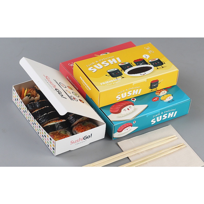 Paper Boxes for Food Packaging Box, Sushi Packaging Box Takeaway Food Box, Sushi Takeaway Box Sushi Box – Paper Box and Shushi Bento Box price