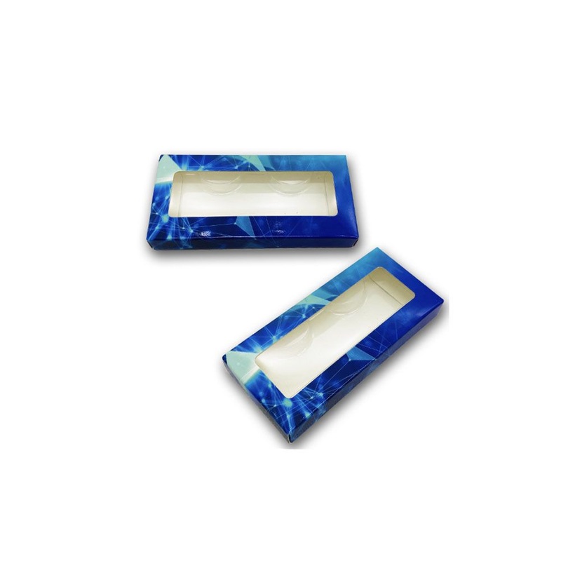 Wholesale Full Colors Rectangle Empty False Eyelash Paper Packing Window Box with Custom Printed – Lash Cardboard Box and Cardboard Window Box price