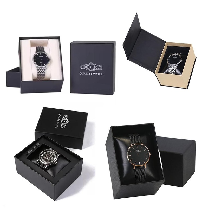 Bdl Customized Design Cheap Price Fashion Cardboard Paper Empty Watch Box Gift Box Packaging with Pillow – Watch Boxes and Watch Packaging Box price