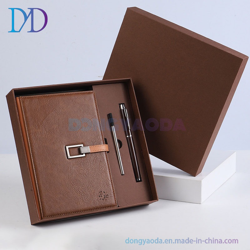 Notebook Set Customized Gift Diary Faux Leather Business Office Pen Set – Gift and Promotion Gift price