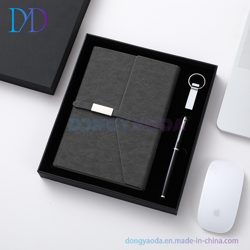 Business Accompanying Gift A5 Notepad Set Conference Gift Company Corporate Gift Notebook U Disk Gift Box – Gift and Promotion Gift price