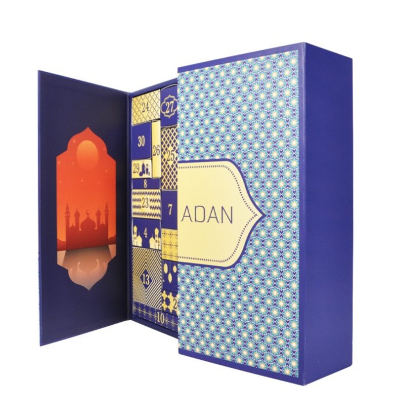 Muslim Ramadan Countdown Blind Box Customized with Logo Middle East Ramadan Gift Box Customized Ramadan Box – Gift Box and Package Box price