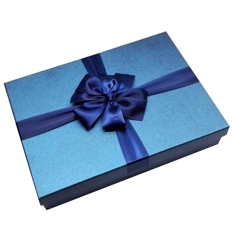 Qingdao Factory Embossing Rigid Cardboard Book Shape Paper Gift Box with Ribbon for Birthday – Foil Stamping Paper Box and Embossing Cardboard Box price
