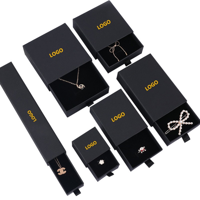Custom Luxury Paper Gift Rings Earrings Necklace Packaging Jewelry Boxes with Logo – Jewelry Boxes and Jewelry Box Packaging price