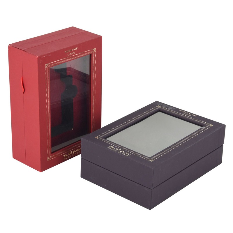Printed Logo Factory Price Custom Brand Luxury Packaging PVC Window Jewelry Perfume Advanced Exquisite Bottle with Christmas Gift Rigid Box – Perfume Box and Perfume price