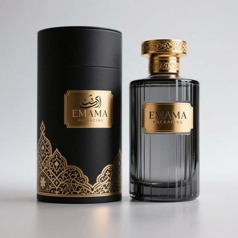 Round Perfume Box Islamic Art Inspired Luxury Gift Case – Maquillaje and Vaper price