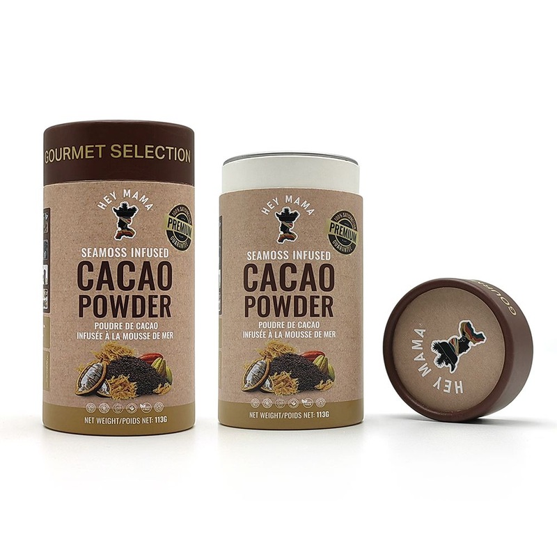 Biodegradable Cardboard Cylinder Food Paper Tube Packaging Custom Printed Tea Coffee Candle Round Kraft Paper Tube Packaging – Cardboard Gift Box and Packaging Templates Paper Box price