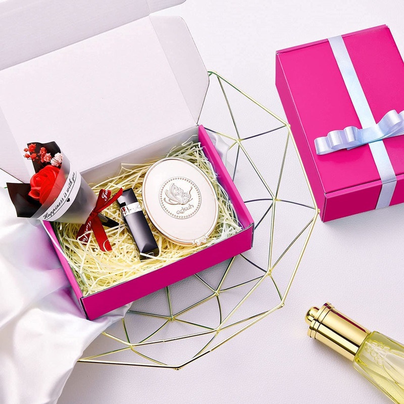 Custom Pink Cosmetics / Eyelash / Makeup / Perfume Paper Cardboard Corrugated Packaging Box – Paper Box and Gift Wedding Box price