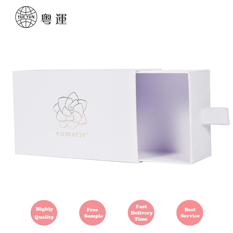 Custom with Ribbon Simple Drawer Gift Box Hot Stamping Carton Packaging Cardboard Box Packaging Box Printing Gift Box – Gift Box and Drawer Box price