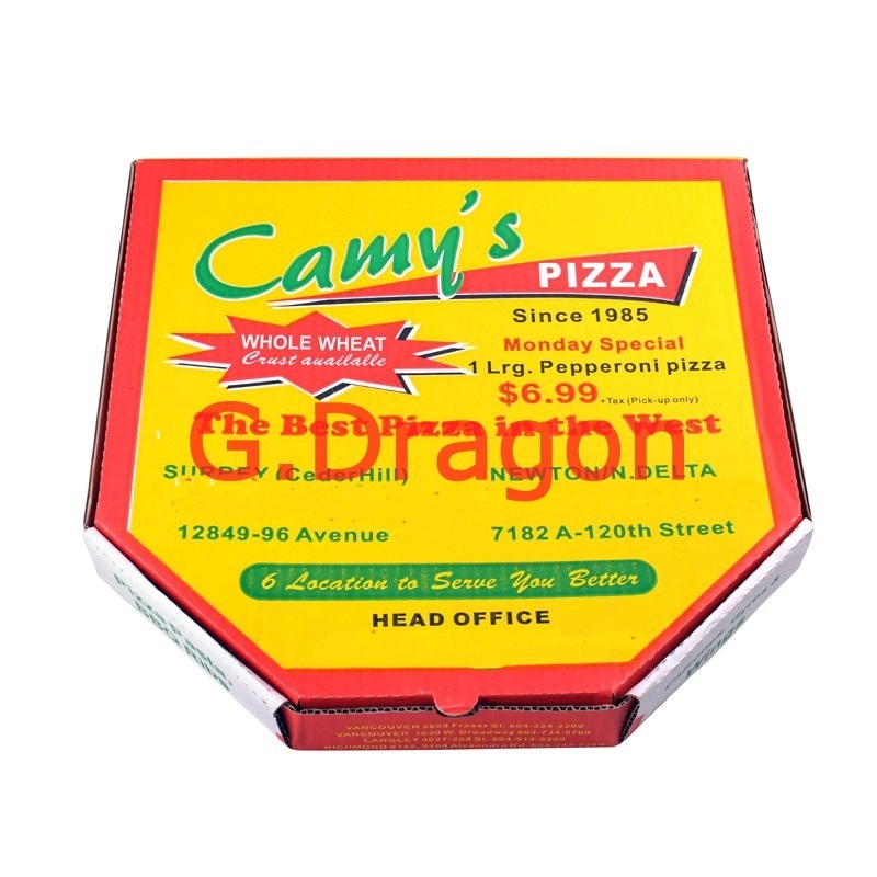 Pizza Box Locking Corners for Stability and Durability (PIZZ-015) – Food Packaging and Custom Box price