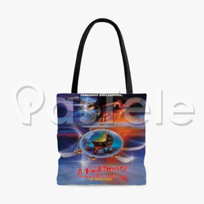 A Nightmare on Elm Street 5 The Dream Child Custom Personalized Tote Polyester Cotton Bags Unisex