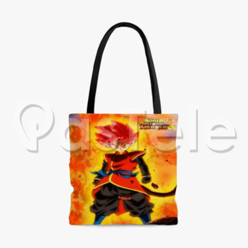 Beat Dragon Ball Heroes Custom Personalized Tote Polyester Cotton Bags Unisex