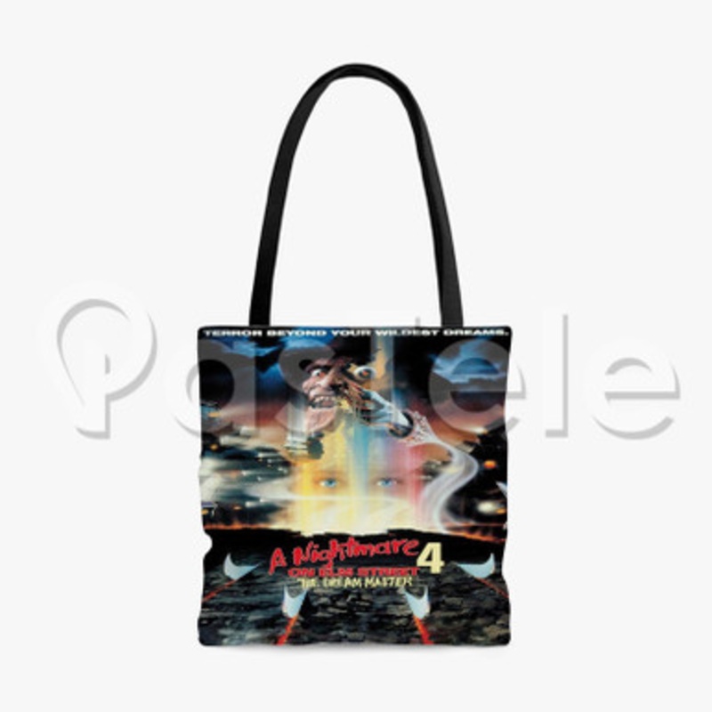A Nightmare on Elm Street 4 The Dream Master Custom Personalized Tote Polyester Cotton Bags Unisex