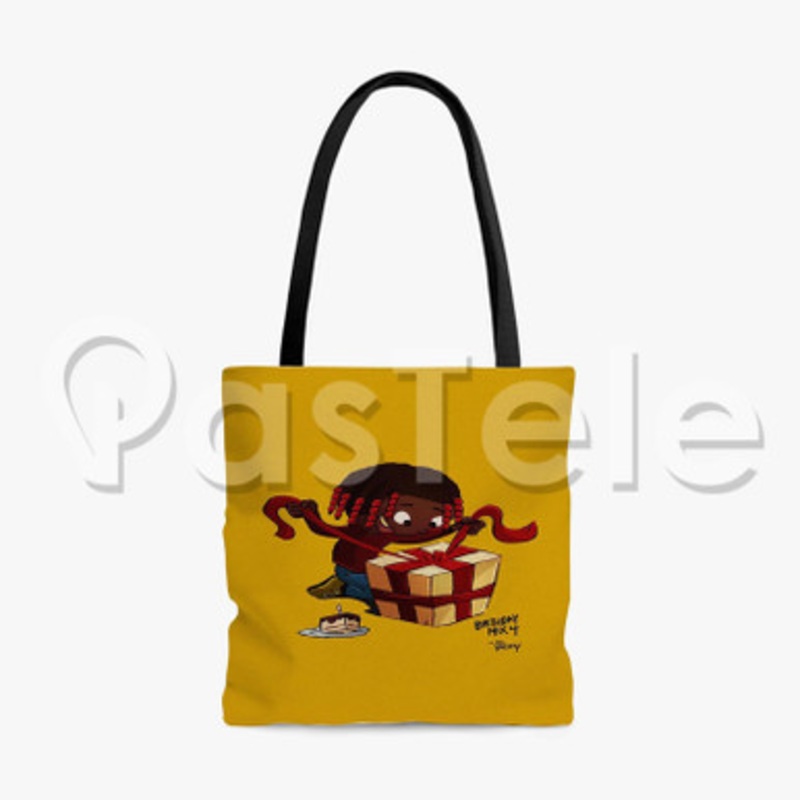 Birthday Mix 4 Lil Yachty Custom Personalized Tote Polyester Cotton Bags Unisex