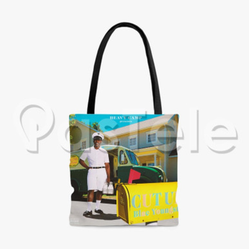 Blac Youngsta Cut Up Custom Personalized Tote Polyester Cotton Bags Unisex