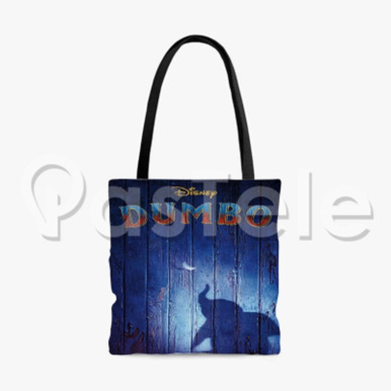 Disney Dumbo Custom Personalized Tote Polyester Cotton Bags Unisex
